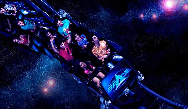 Deep Space - India's only Dark Roller Coaster Ride at Imagicaa